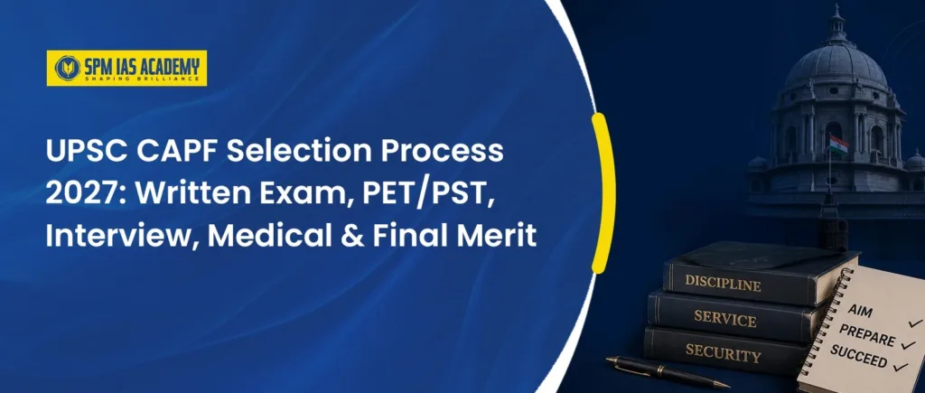 UPSC CAPF Selection Process 2027