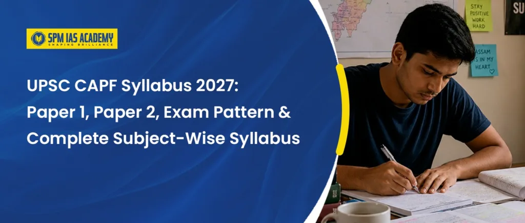 UPSC CAPF Syllabus 2027