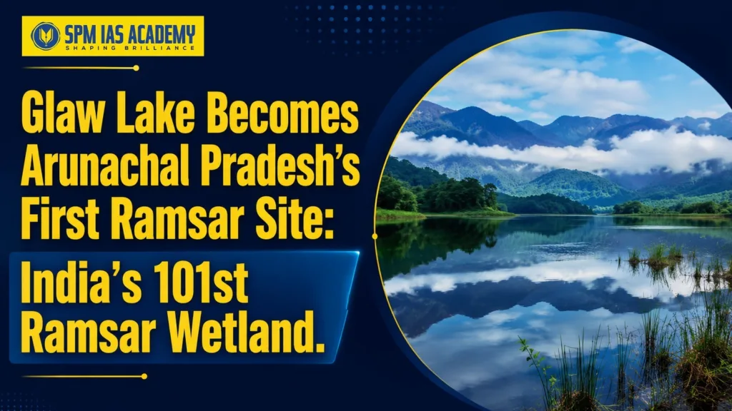 Glaw Lake Becomes Arunachal Pradesh’s