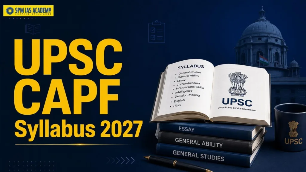 UPSC CAPF Syllabus 2027